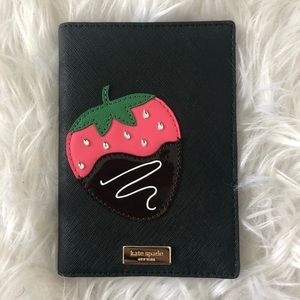Kate Spade Strawberry Passport Holder